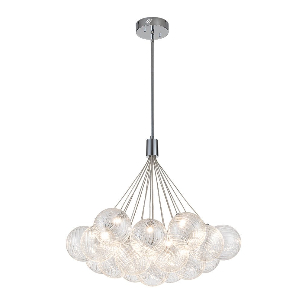 Waegn Modern Glass Metal Chandelier