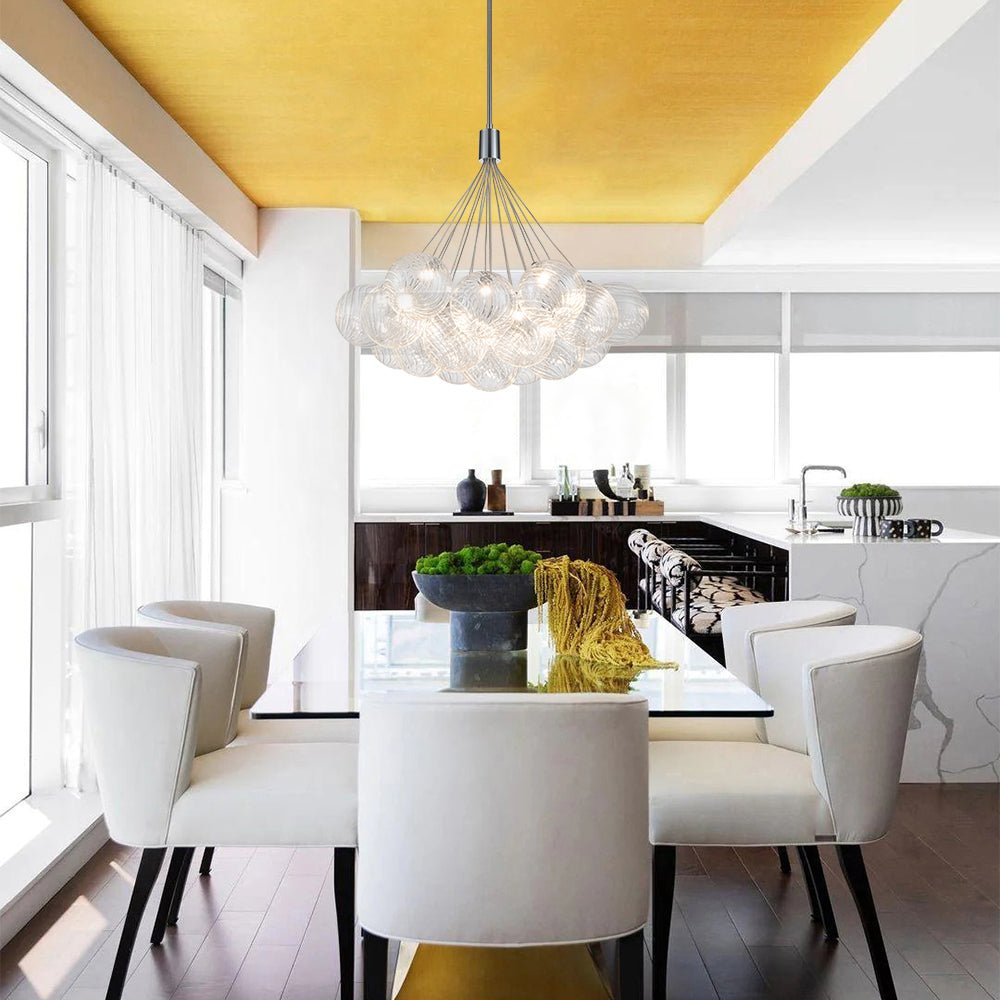 Waegn Modern Glass Metal Chandelier