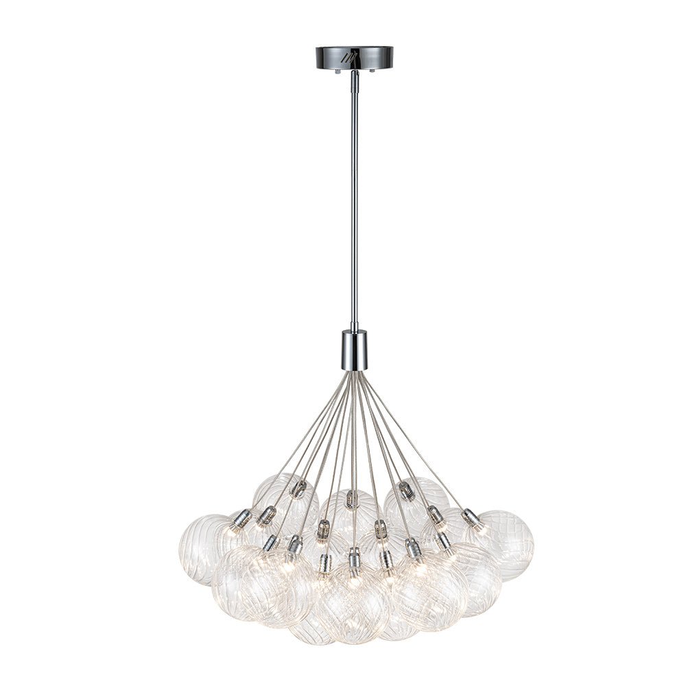 Waegn Modern Glass Metal Chandelier