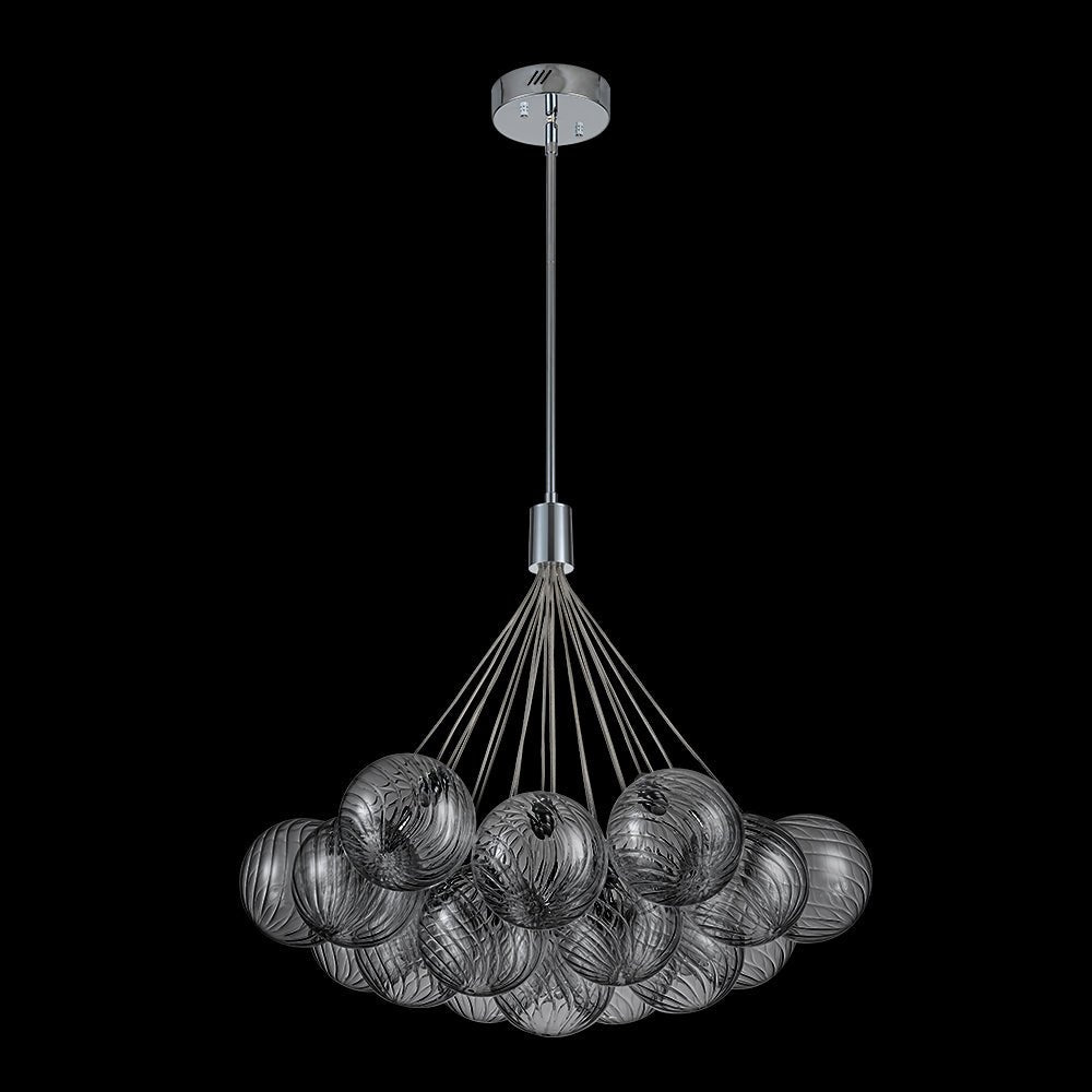 Waegn Modern Glass Metal Chandelier