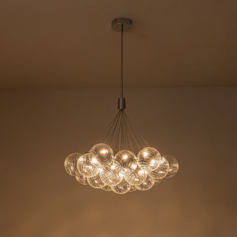 Waegn Modern Glass Metal Chandelier