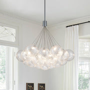 Waegn Modern Glass Metal Chandelier