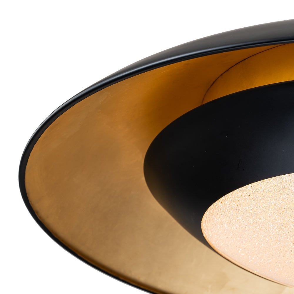 Dvaluvox Contemporary Dimmable Wide Metal Pendant Light