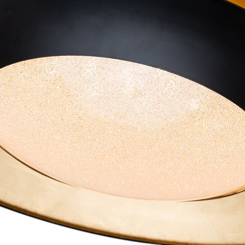 Dvaluvox Contemporary Dimmable Wide Metal Pendant Light