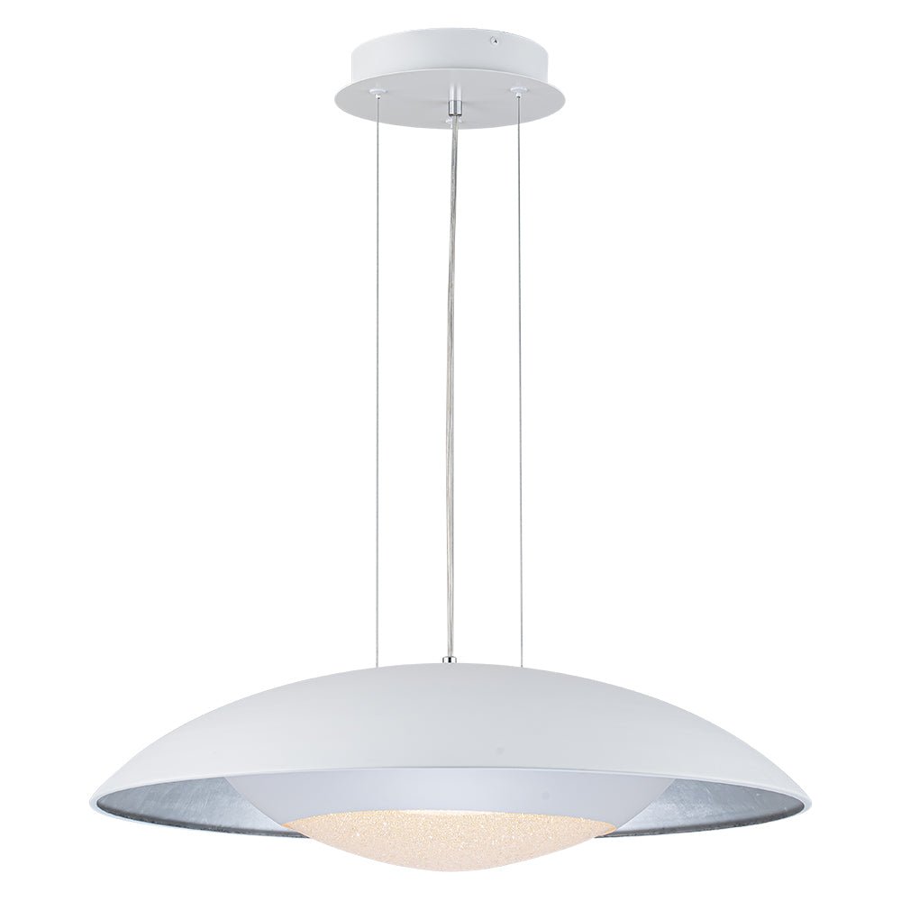 Dvaluvox Contemporary Dimmable Wide Metal Pendant Light