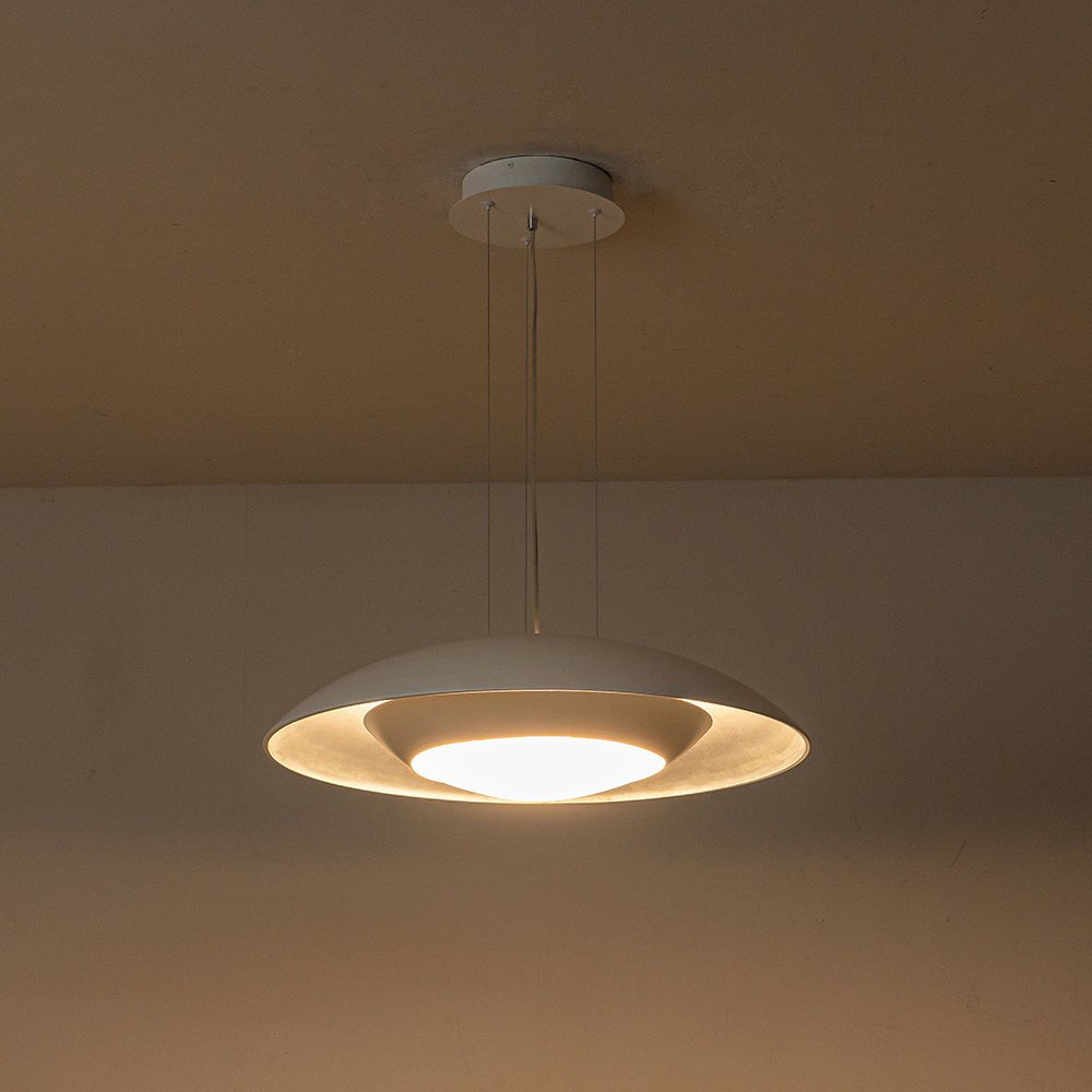 Dvaluvox Contemporary Dimmable Wide Metal Pendant Light