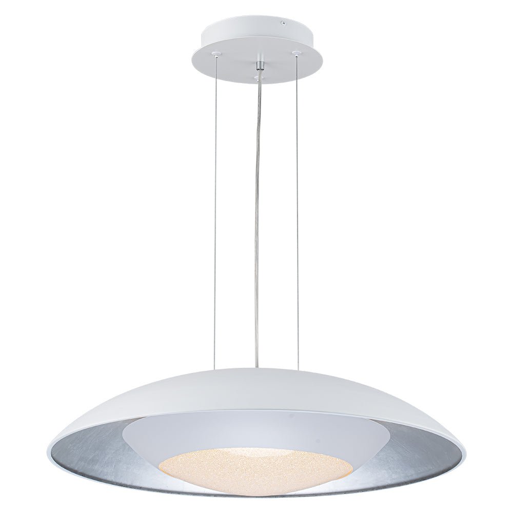 Dvaluvox Contemporary Dimmable Wide Metal Pendant Light