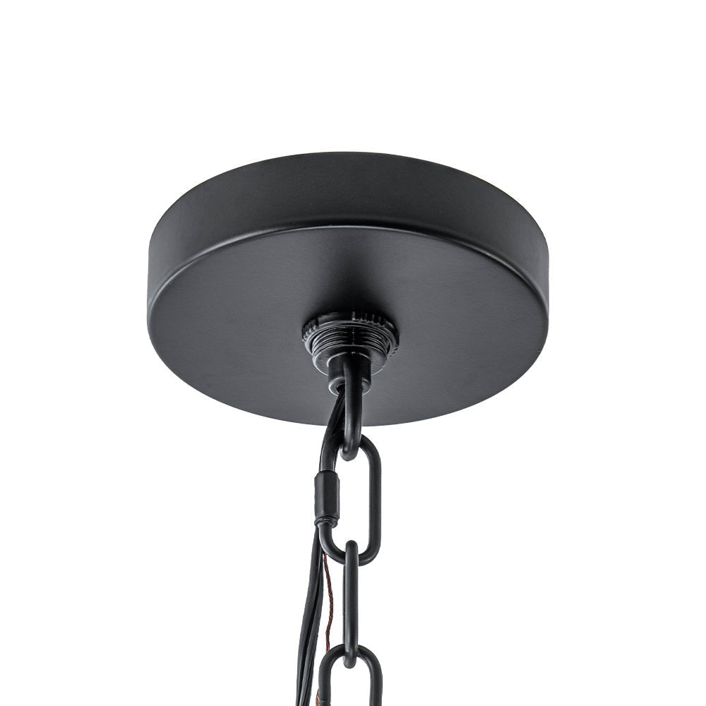 Glorius Contemporary Glass Pendant Chandelier