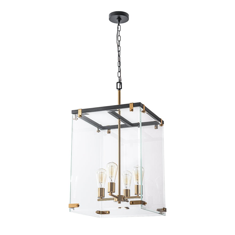 Glorius Contemporary Glass Pendant Chandelier