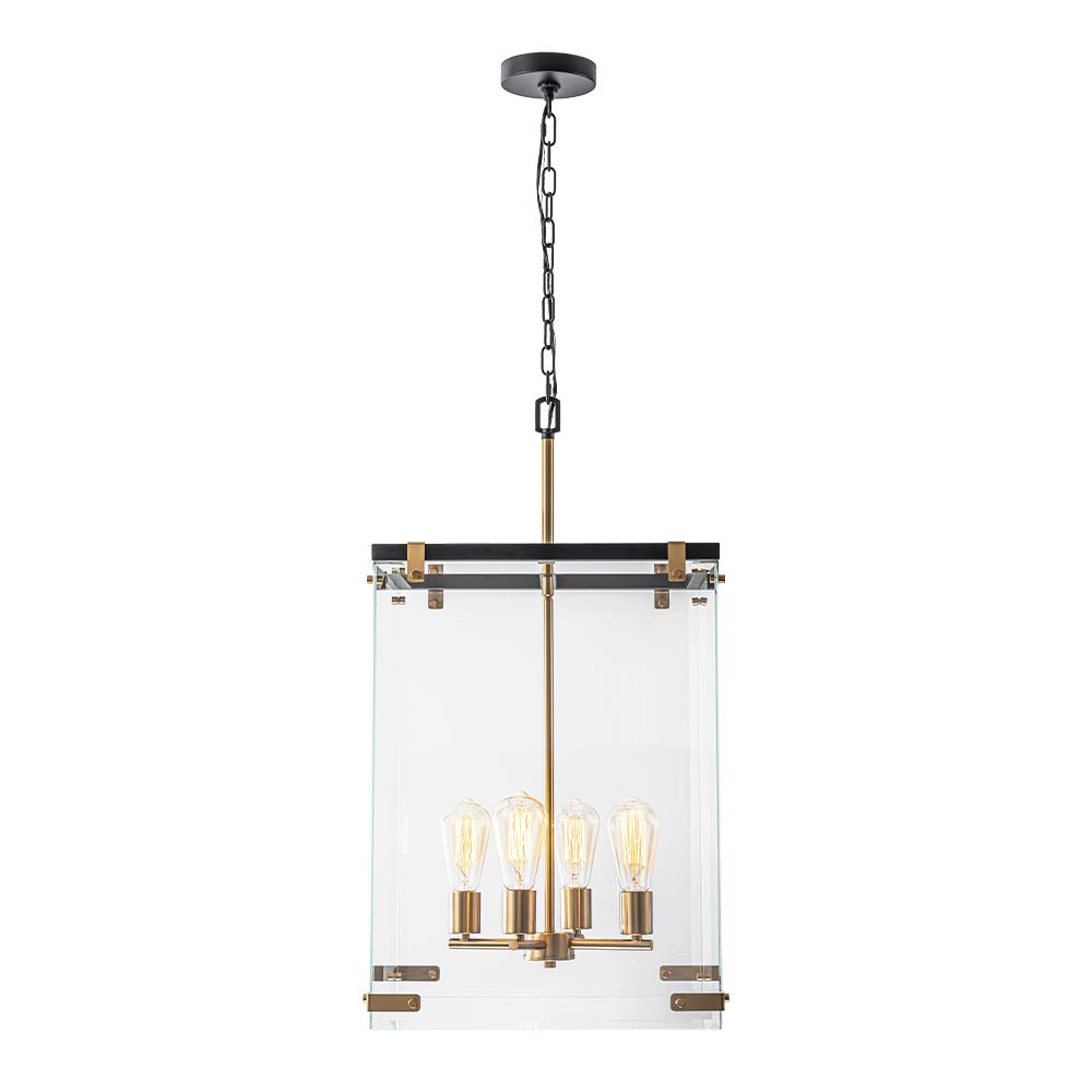 Glorius Contemporary Glass Pendant Chandelier