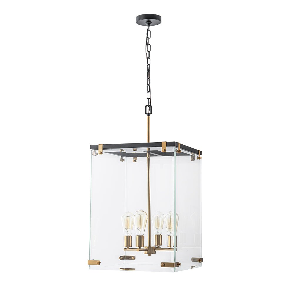 Glorius Contemporary Glass Pendant Chandelier