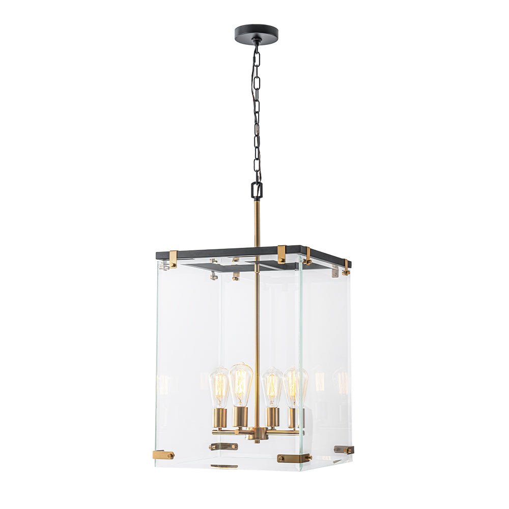 Glorius Contemporary Glass Pendant Chandelier