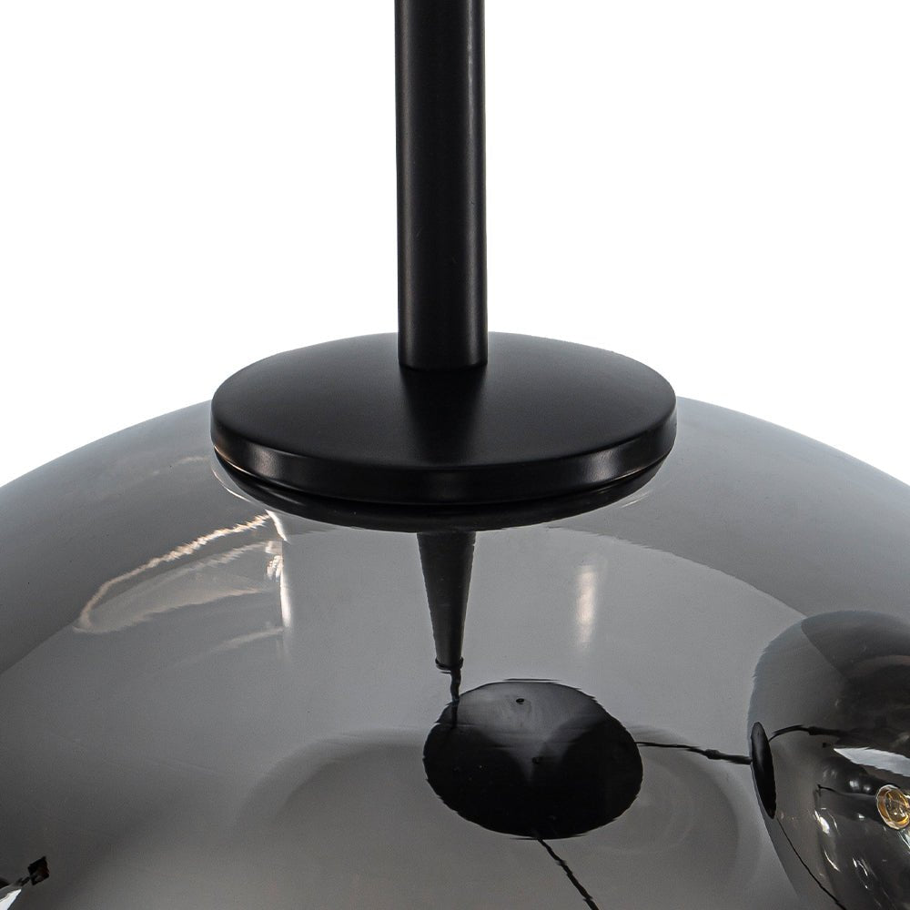 Ostruvix Contemporary Polished Gradual Glass Pendant Light