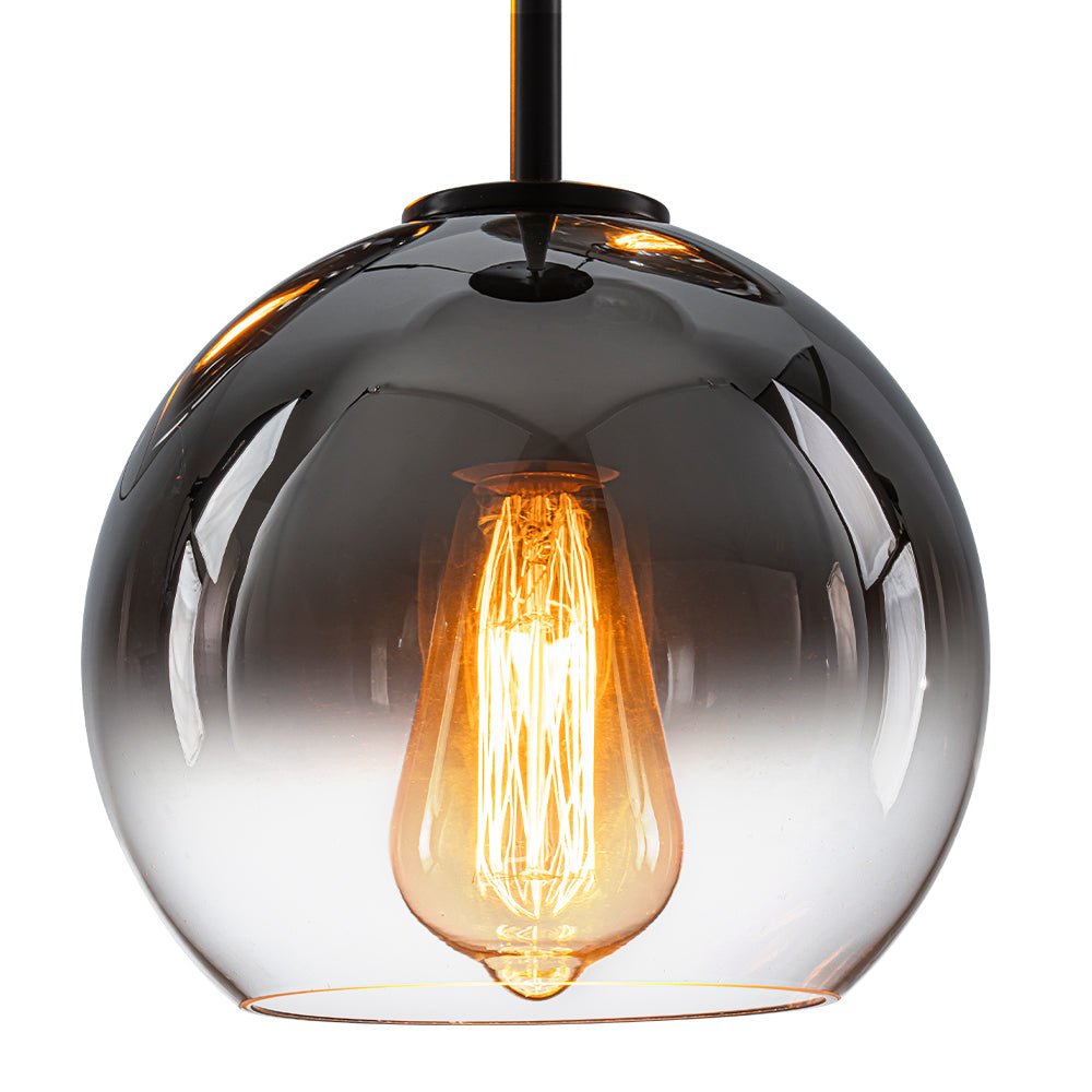 Ostruvix Contemporary Polished Gradual Glass Pendant Light