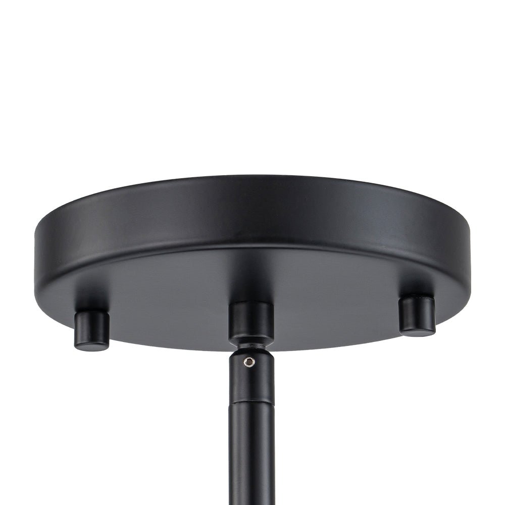 Vesina Linen Metal Semi Flush Mount Ceiling Light