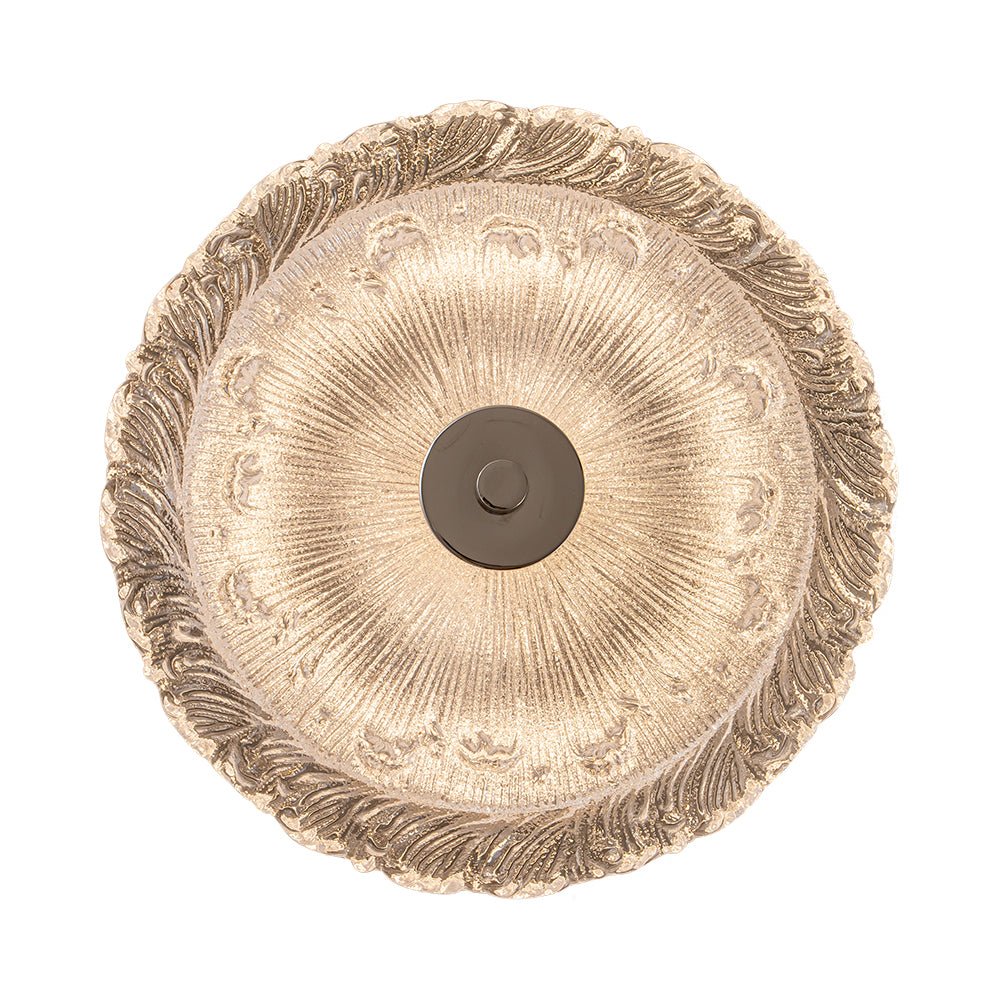 Plotuvux Decorative Glazed Round LED Clear Glass Ceiling Light