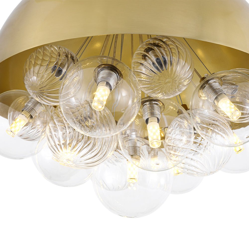 Sifun Designer Cluster Globe Metal Pendant Light