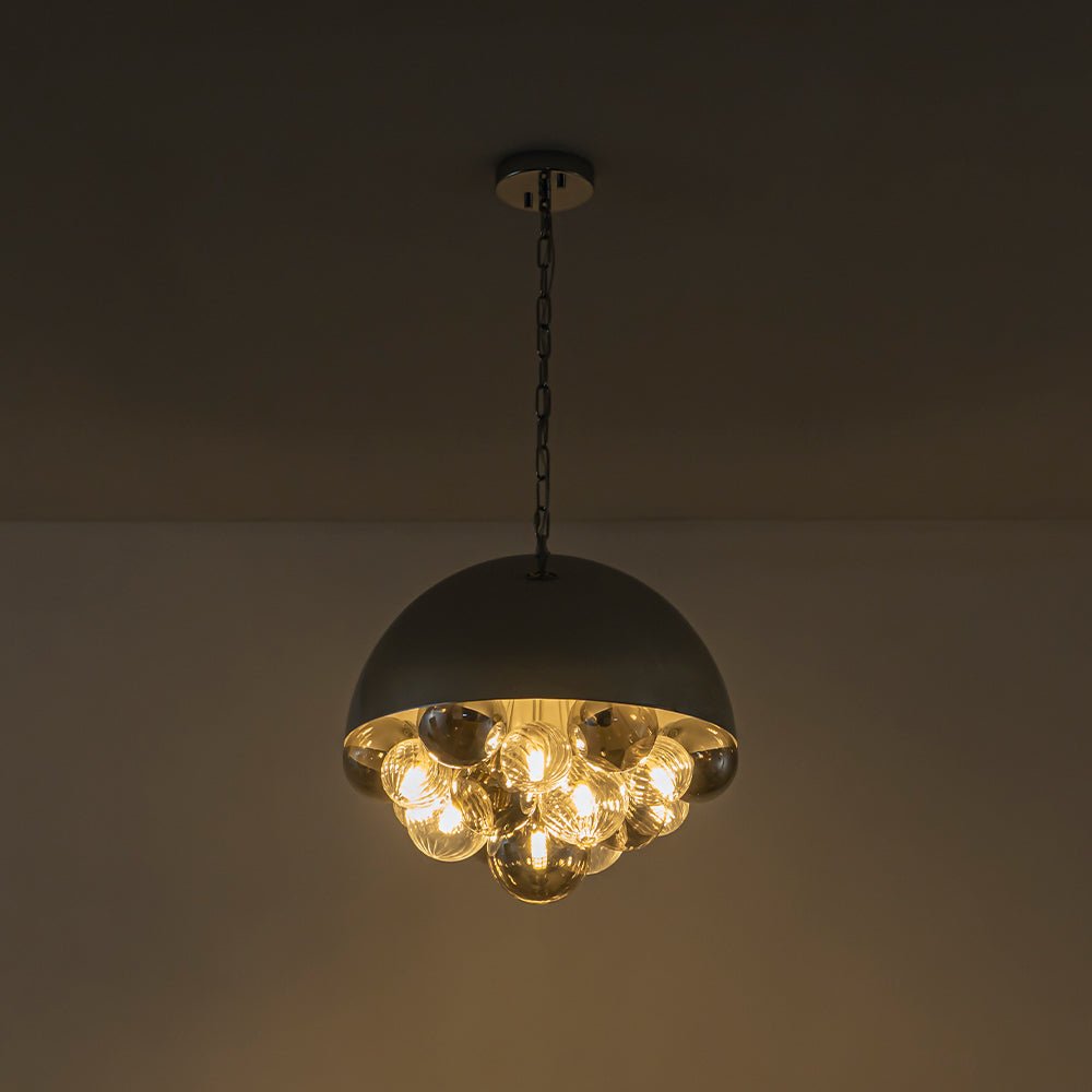 Sifun Designer Cluster Globe Metal Pendant Light