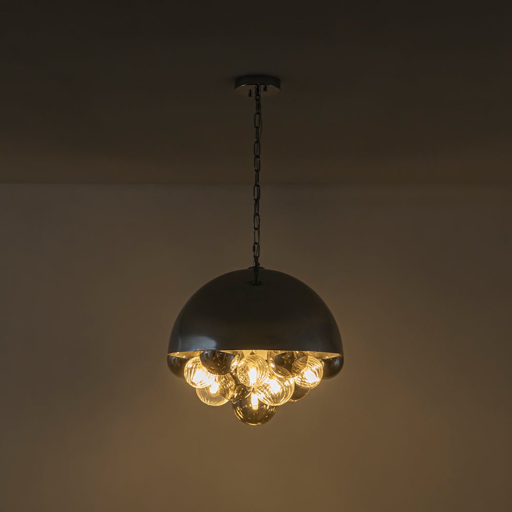 Sifun Designer Cluster Globe Metal Pendant Light