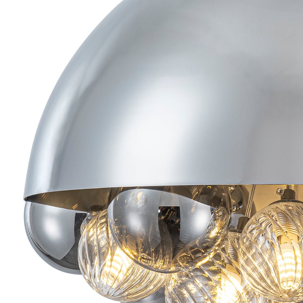 Sifun Designer Cluster Globe Metal Pendant Light