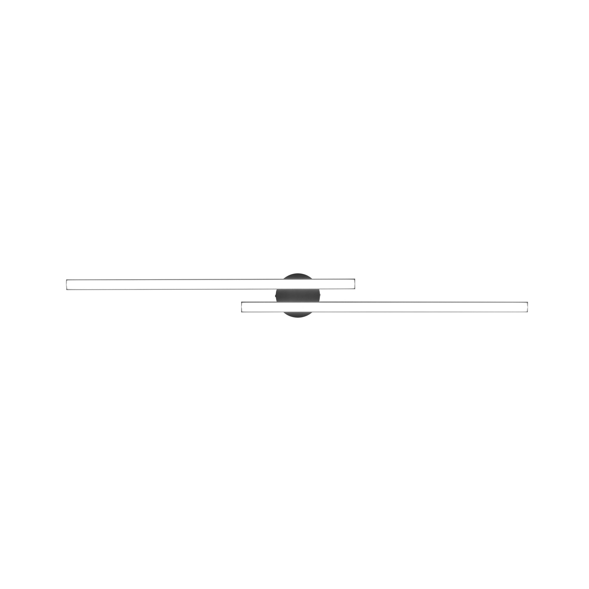 Vistal Linear Metal LED Flush Mount Ceiling Light