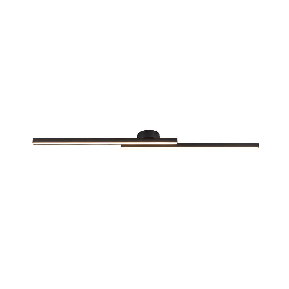 Vistal Linear Metal LED Flush Mount Ceiling Light