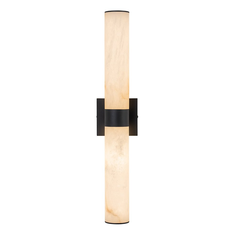 Glitre LED Linear Marble Bathroom Wall Sconce - Lamp Copper
