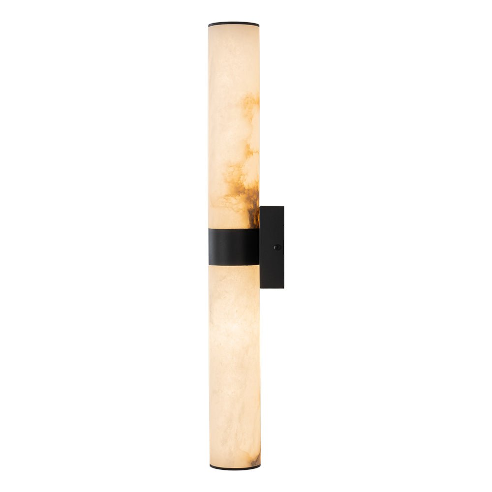 Glitre LED Linear Marble Bathroom Wall Sconce - Lamp Copper