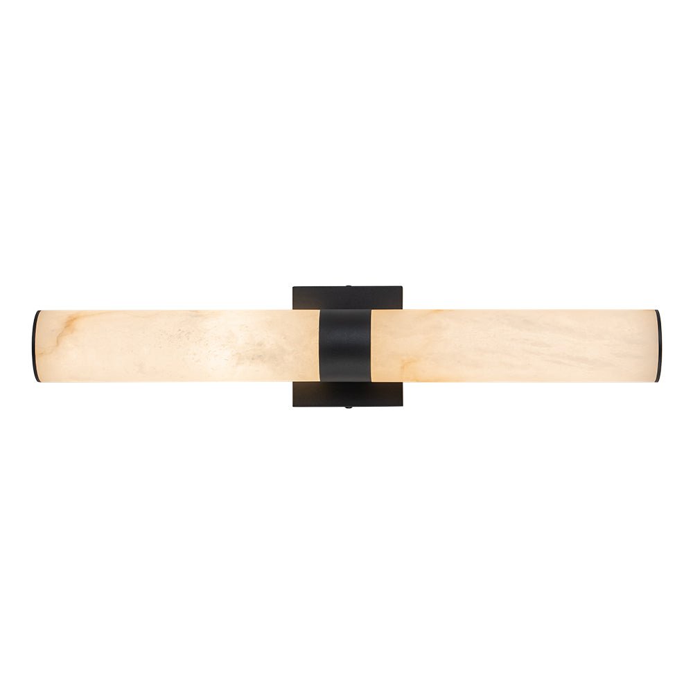 Glitre LED Linear Marble Bathroom Wall Sconce - Lamp Copper