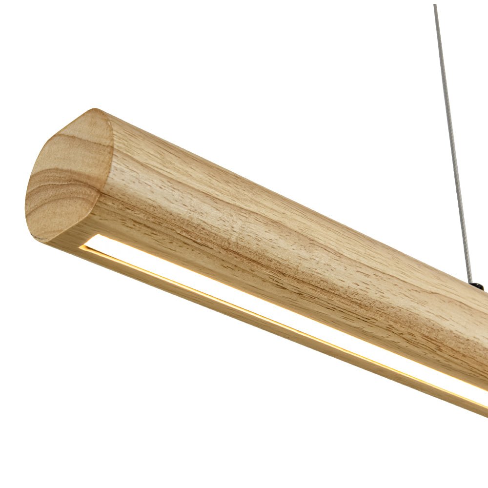 Xenuvyx Dimmable Pine Linear Metal Pendant Light