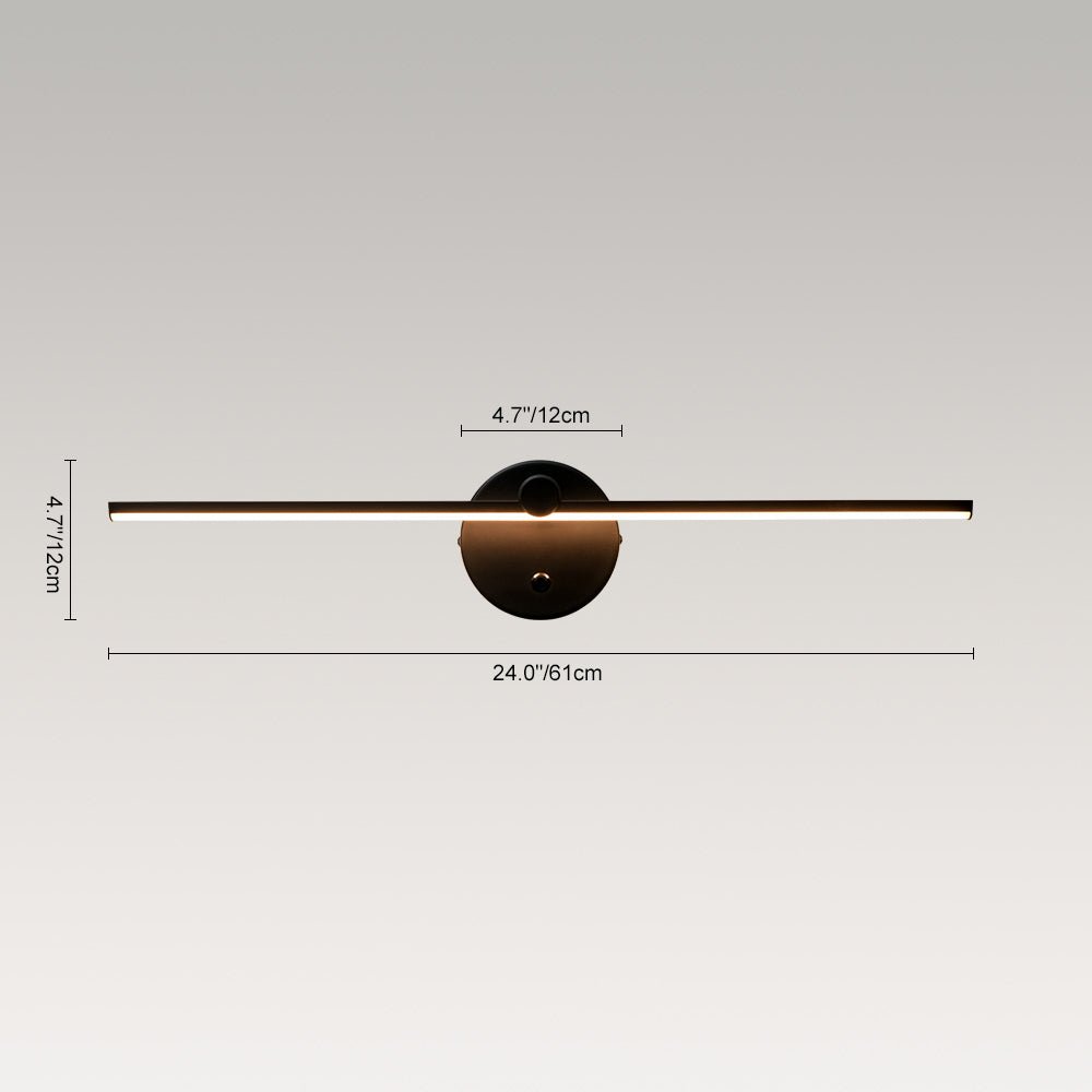 Xenial Rotatable Linear Strip Metal Vanity Lamp Picture Light
