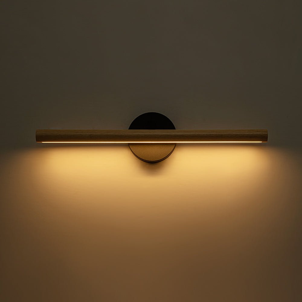 Kvennuvox Dimmable LED Rotatable Linear Metal Vanity Sconce Light