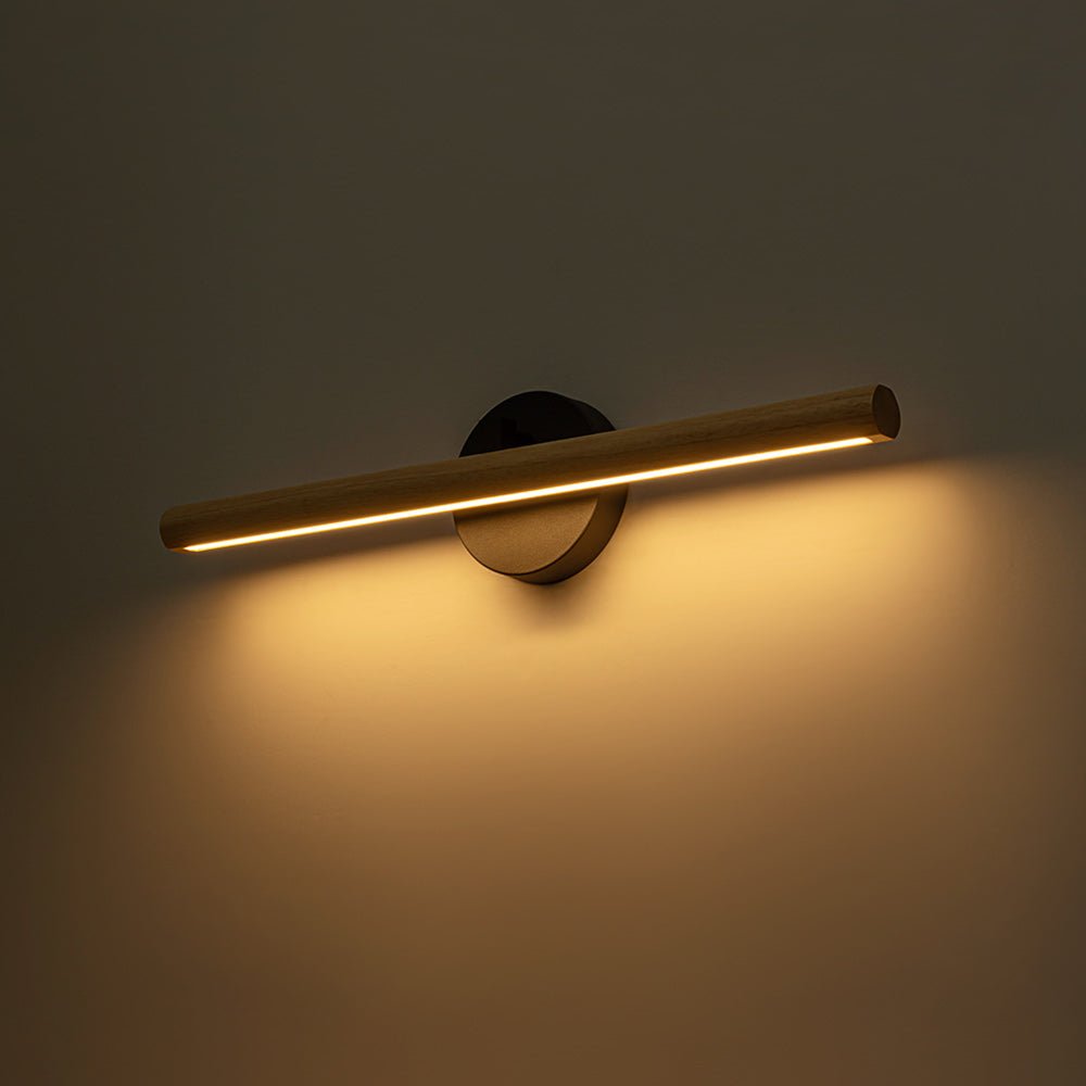 Kvennuvox Dimmable LED Rotatable Linear Metal Vanity Sconce Light