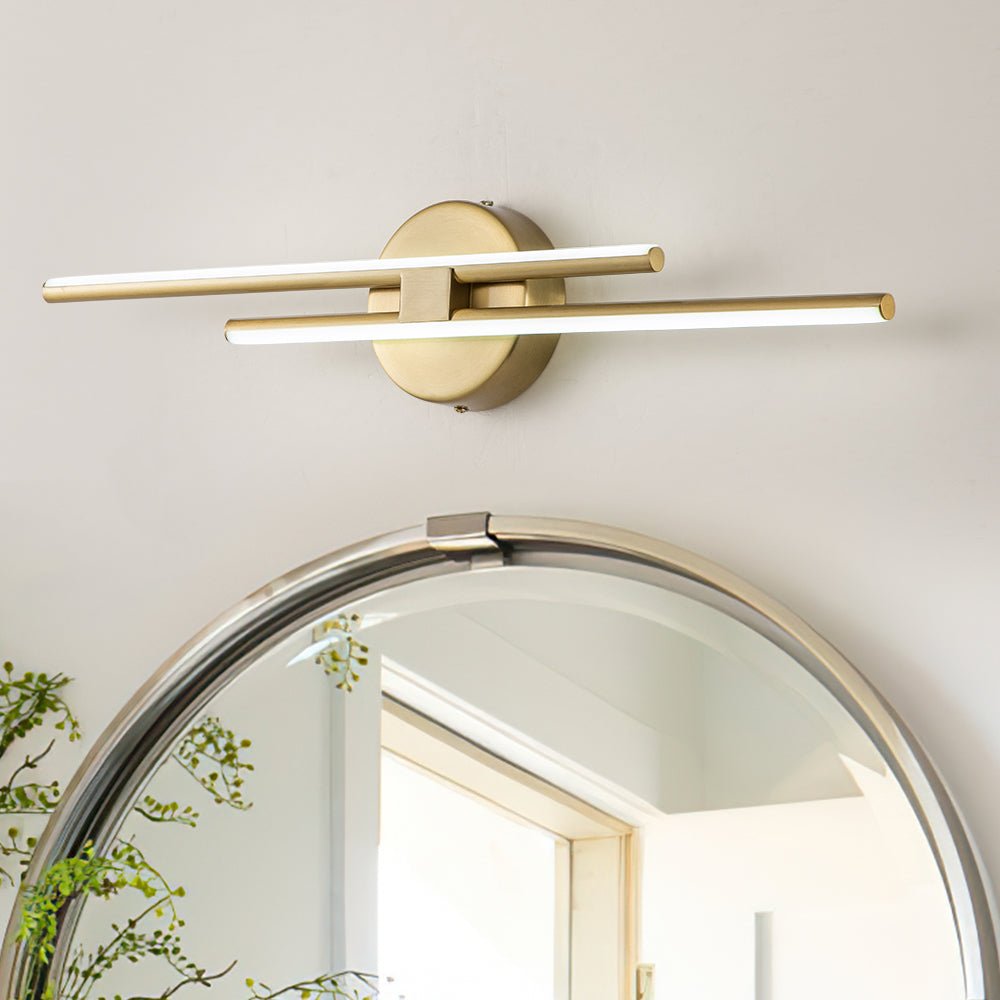 Vesira Modern Linear Metal LED Wall Sconce Vanity Light