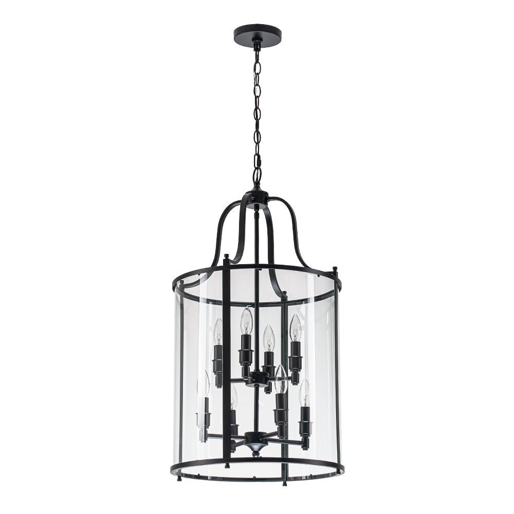 Norviah Traditional Glass Pendant Light