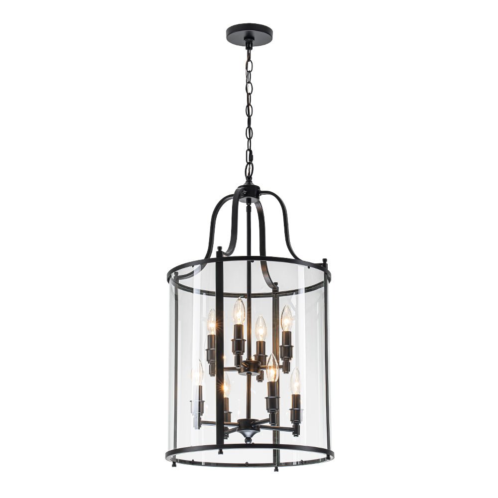 Norviah Traditional Glass Pendant Light