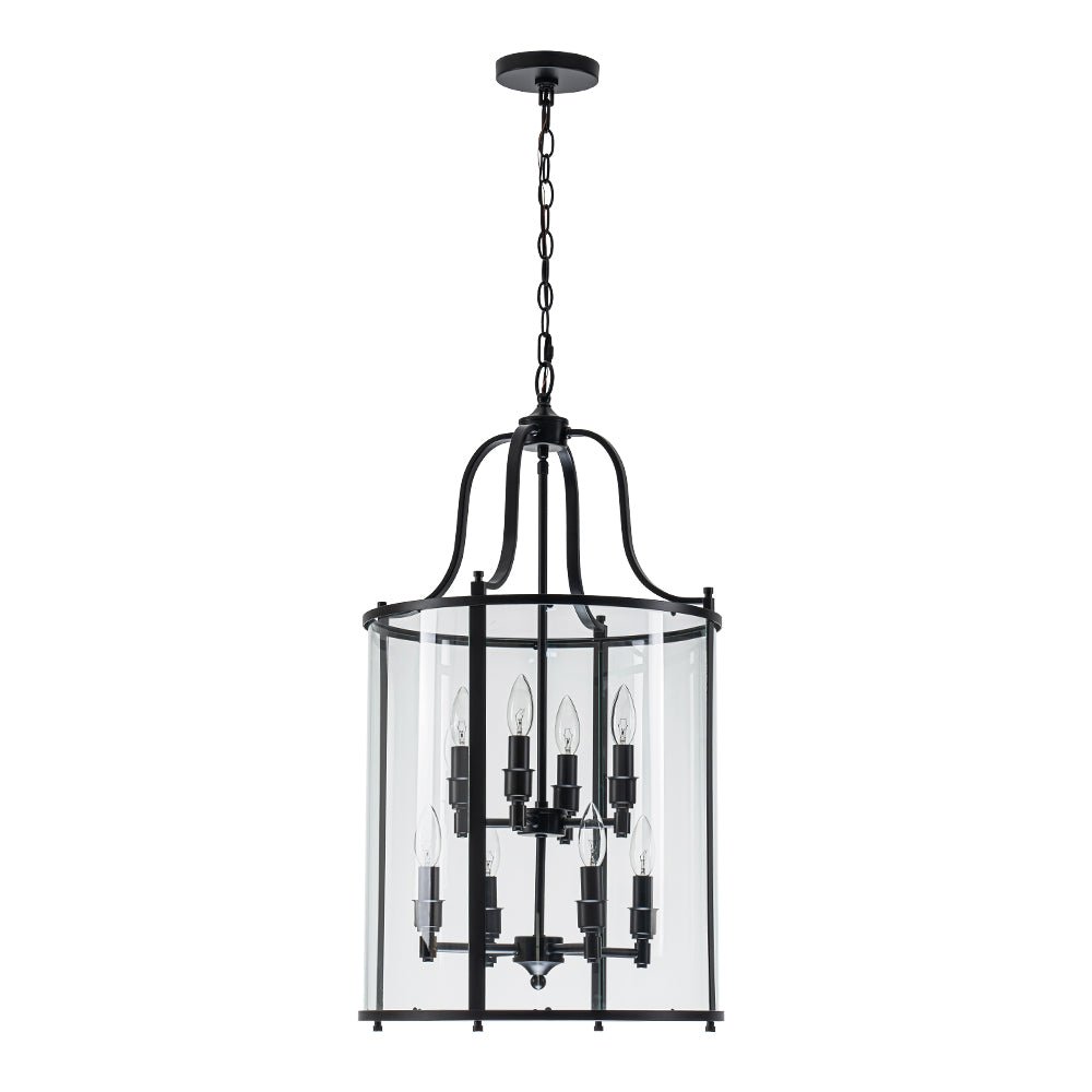 Norviah Traditional Glass Pendant Light