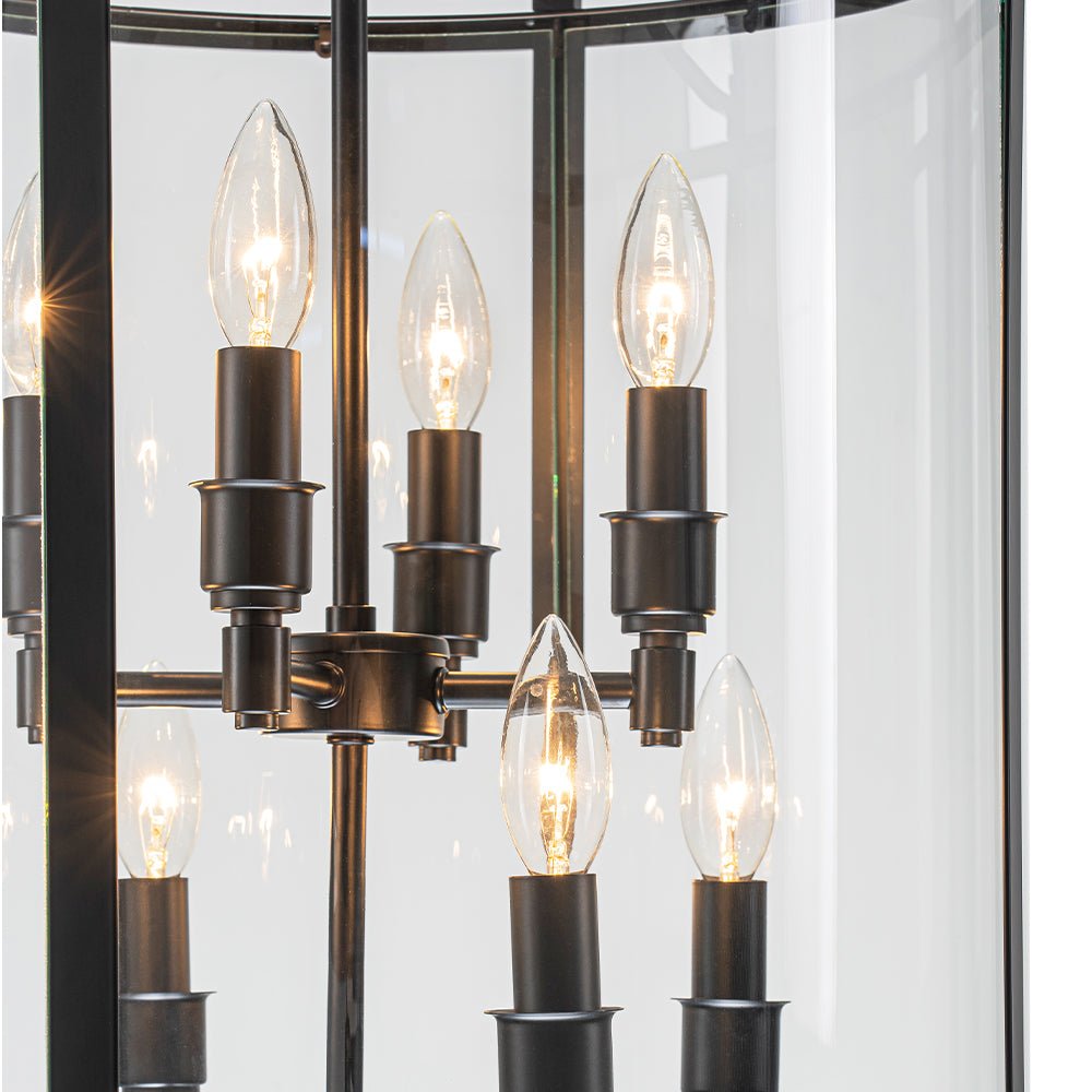 Norviah Traditional Glass Pendant Light