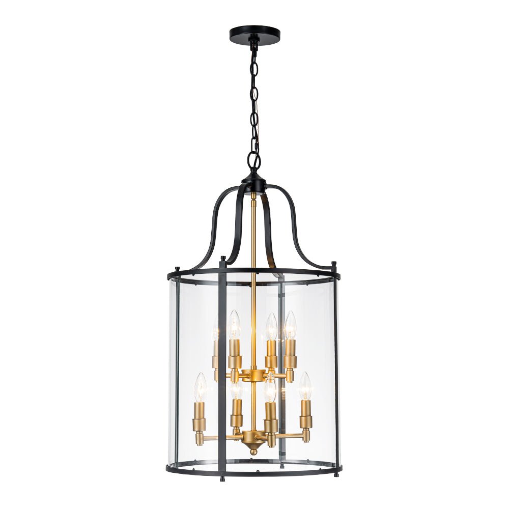 Norviah Traditional Glass Pendant Light