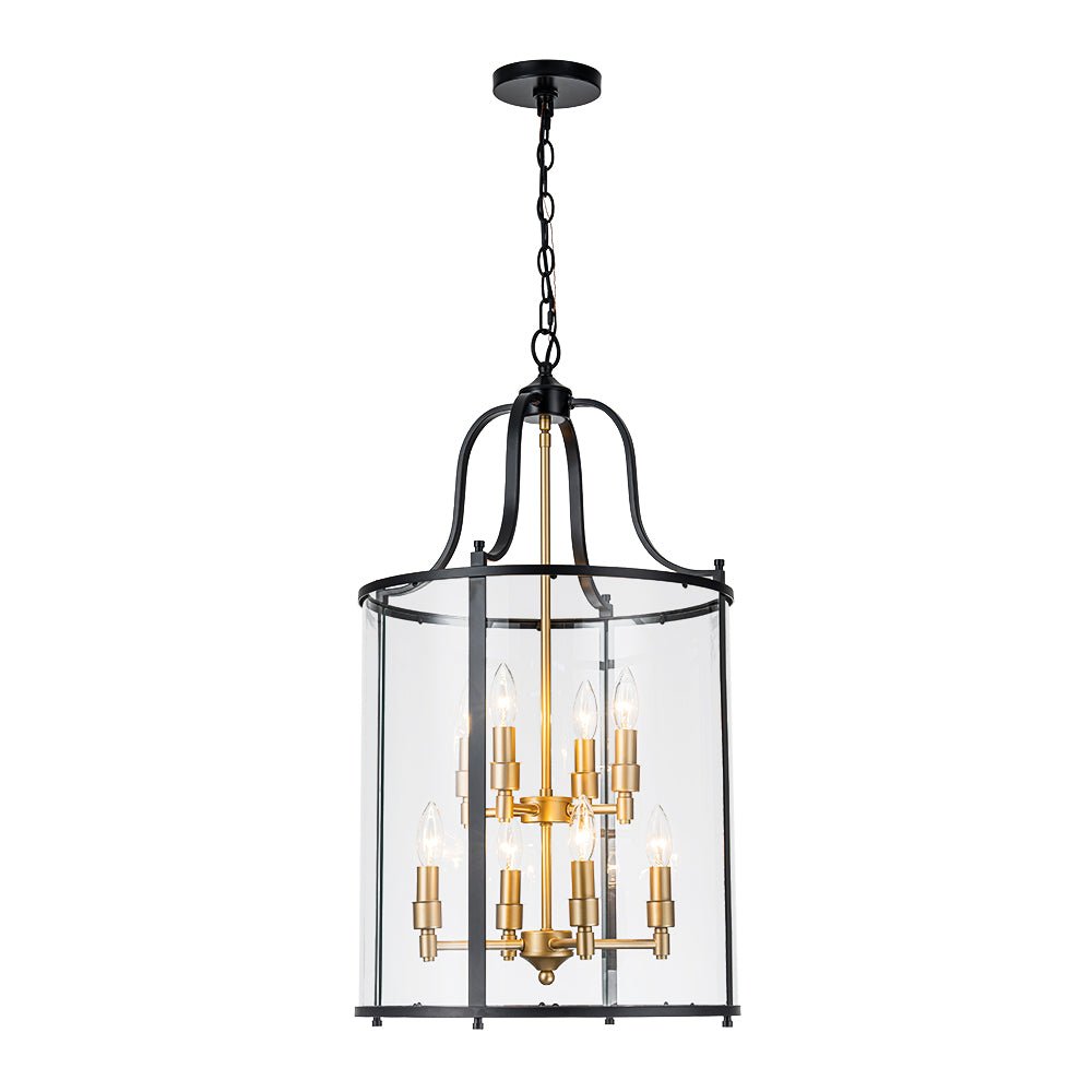 Norviah Traditional Glass Pendant Light