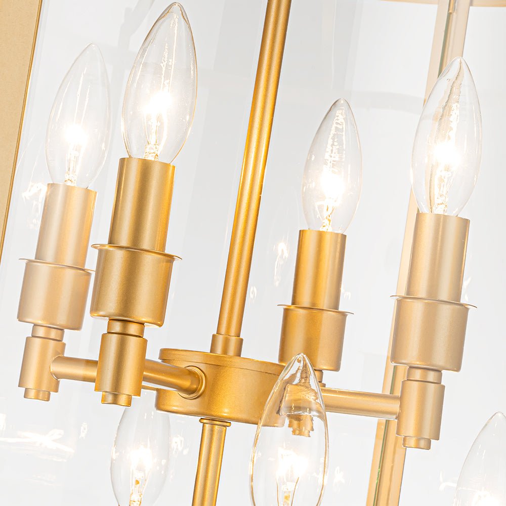 Norviah Traditional Glass Pendant Light