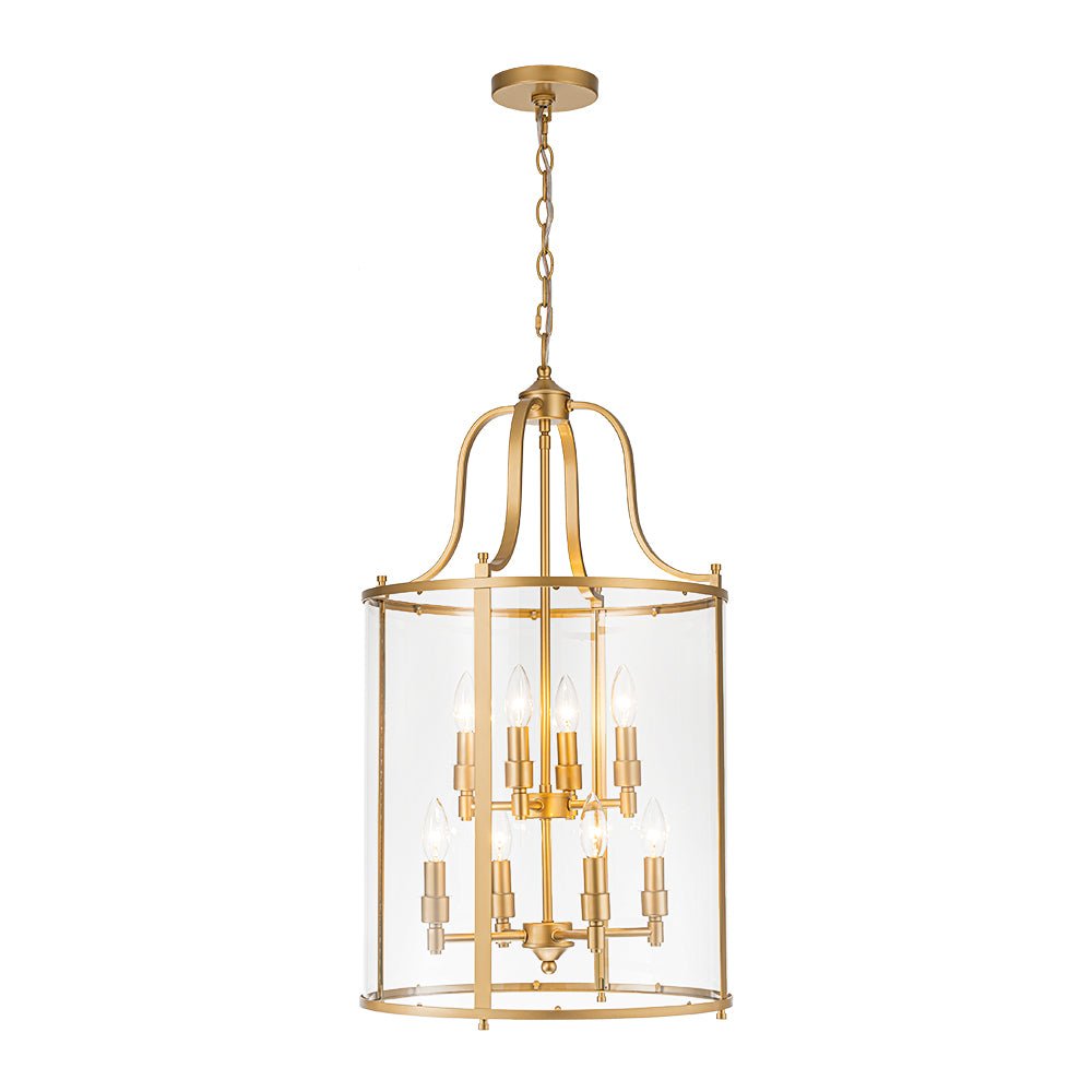 Norviah Traditional Glass Pendant Light