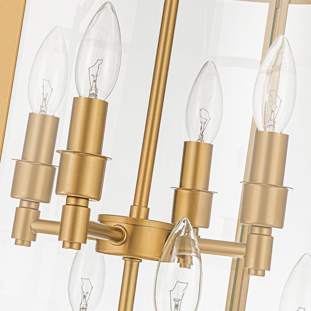 Norviah Traditional Glass Pendant Light