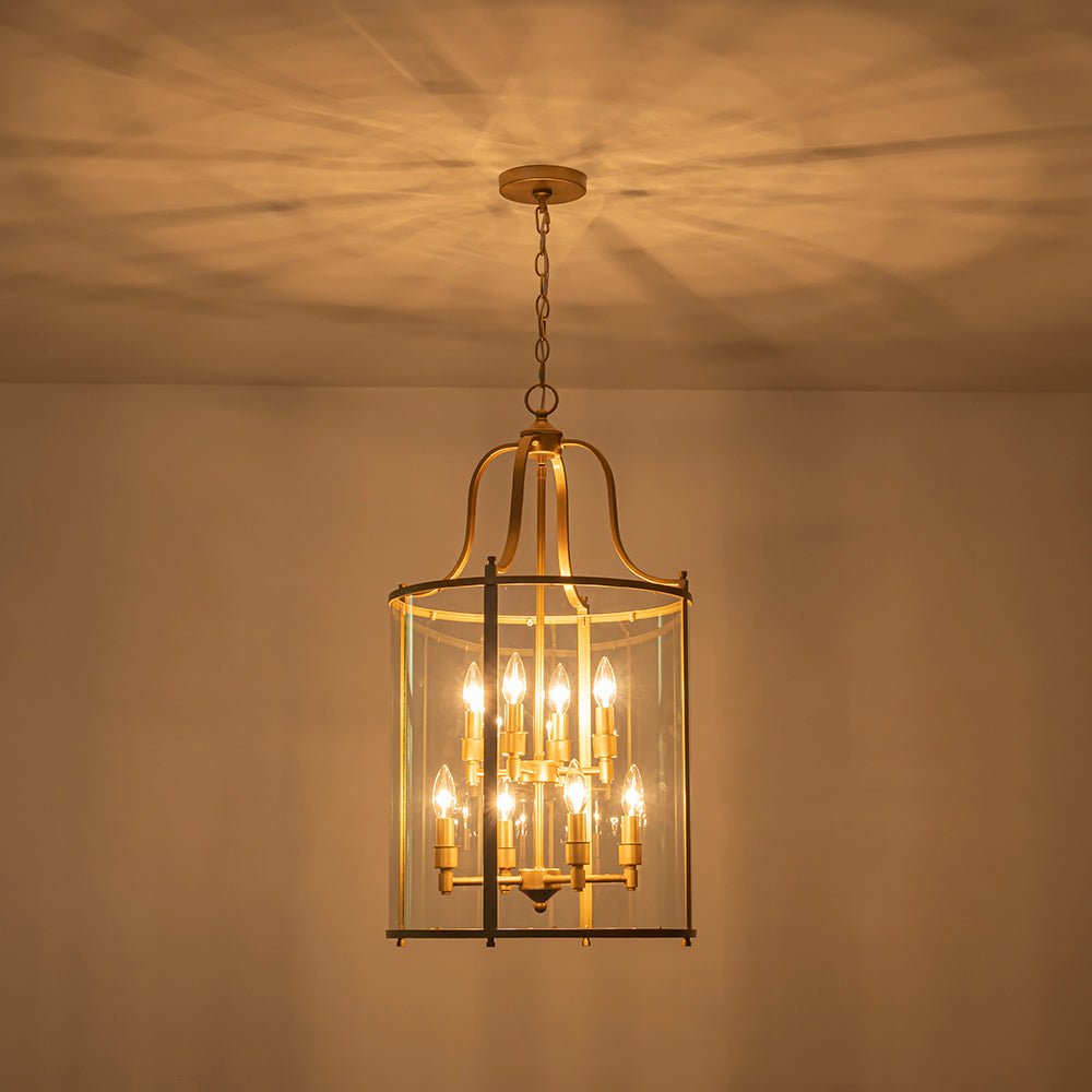 Norviah Traditional Glass Pendant Light