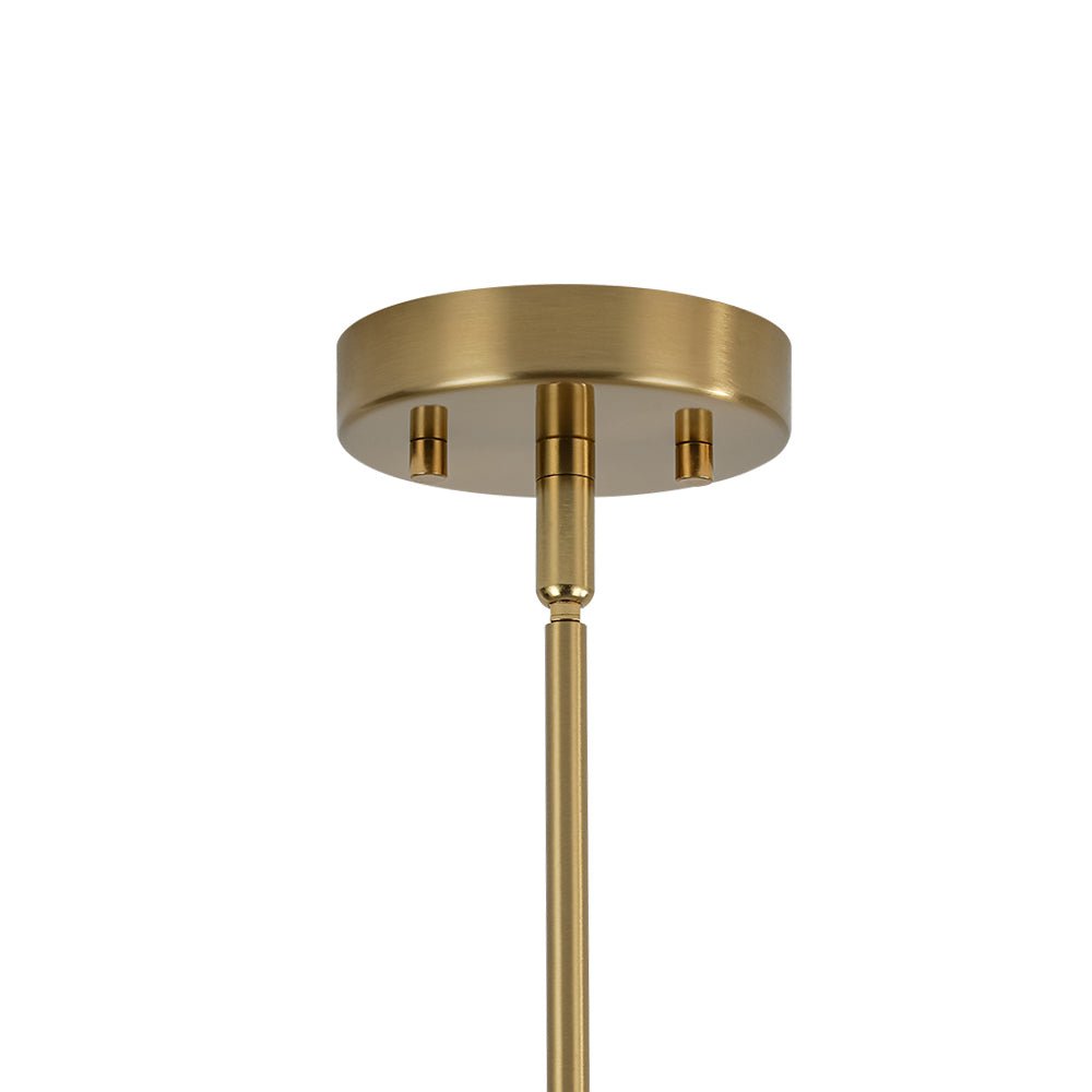 Sifuli Cylinder Ribbed Tiered Candle Glass Chandelier