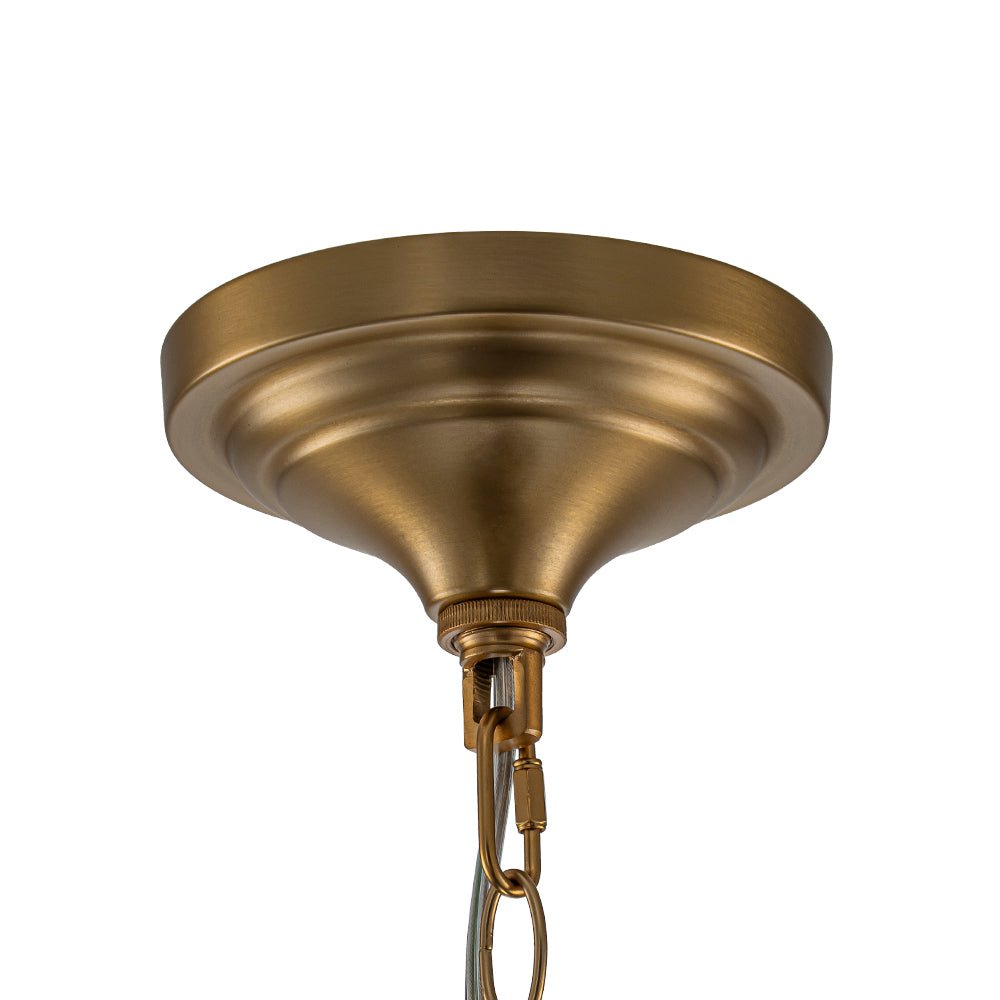Aevitern Minimalist Farmhouse Glass Pendant Light