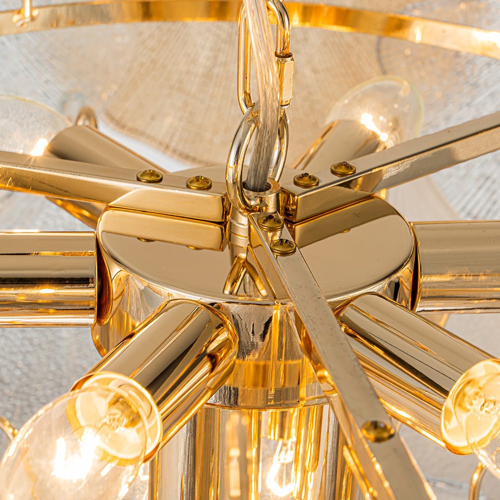 Raudur Postmodern luxury Glass Chandelier