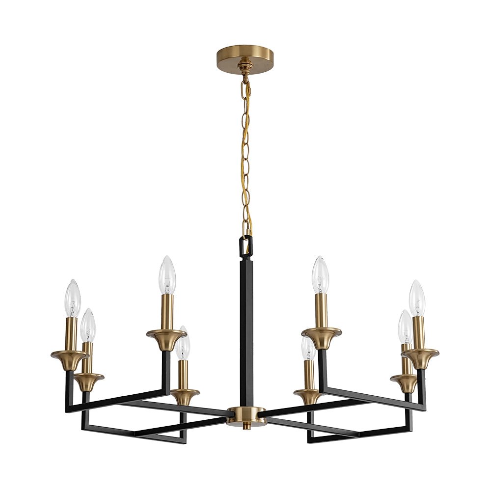 Vatnid Modern Candle Metal Chandelier