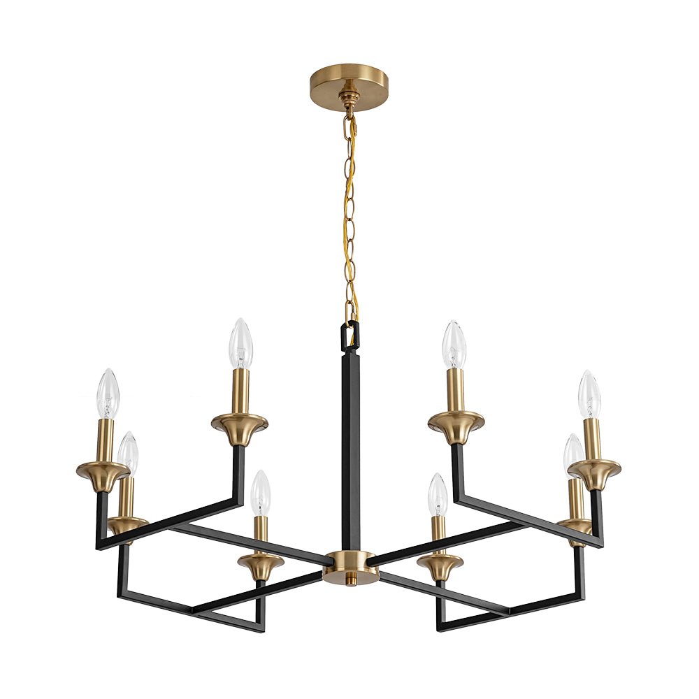 Vatnid Modern Candle Metal Chandelier