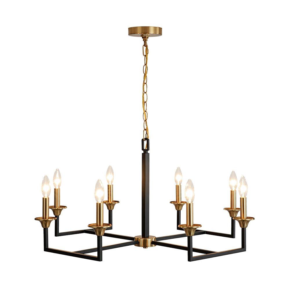 Vatnid Modern Candle Metal Chandelier
